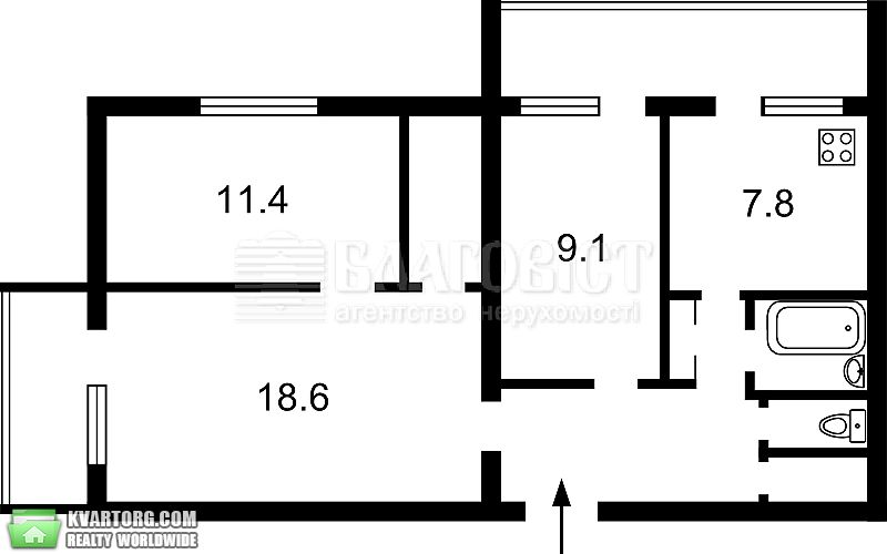 Sell 2-room apartment. Киев,  Гончара — photo 4