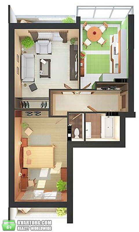 Sell 2-room apartment. Киев, Ефремова — photo 3