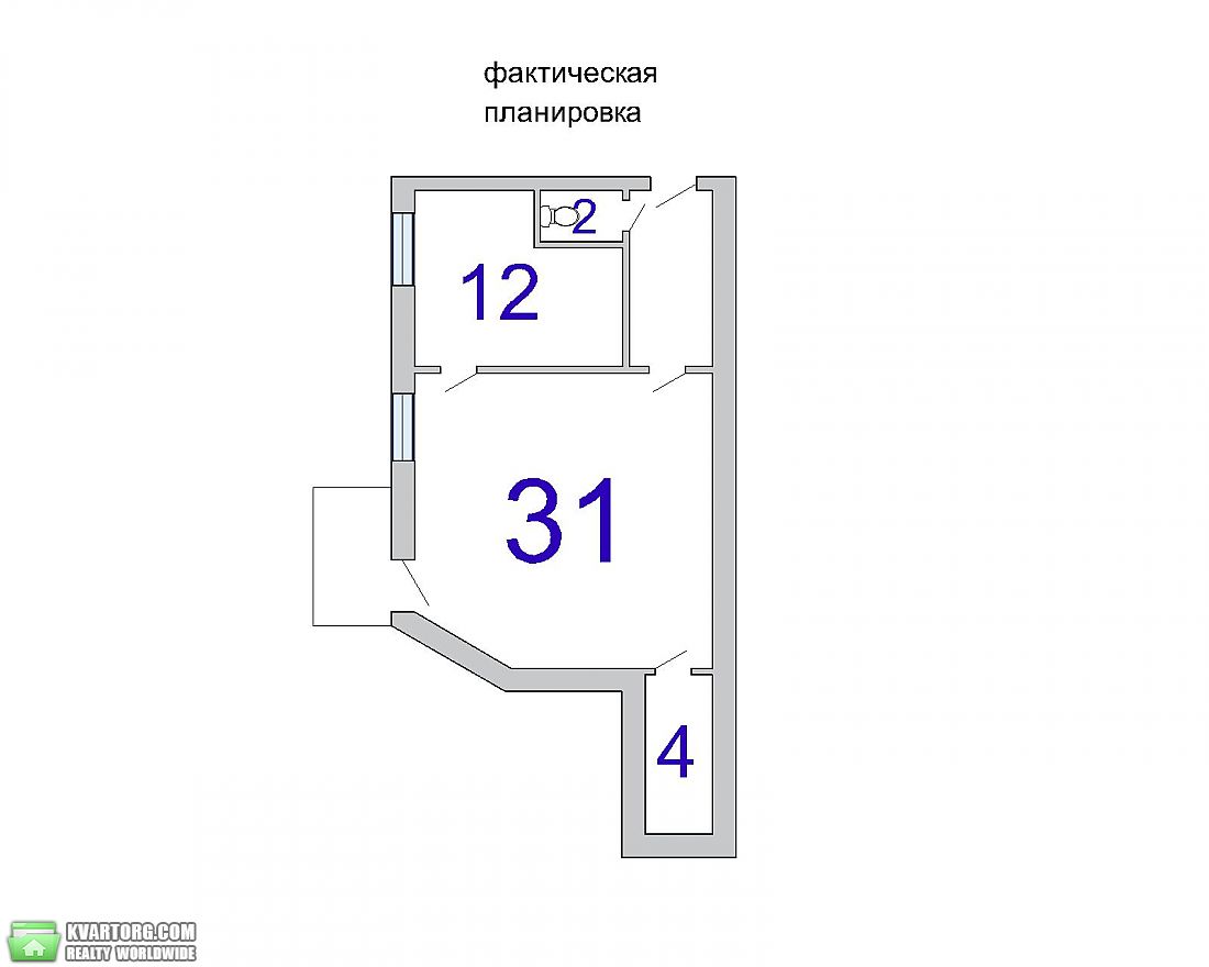 Sell 2-room apartment. Киев, Саксаганского — photo 9