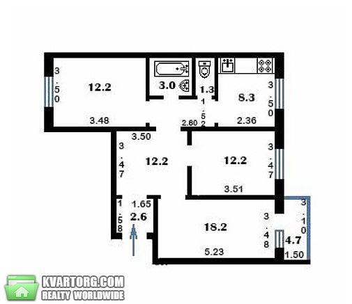 Sell 3-room apartment. Киев,  Комарова — photo 4