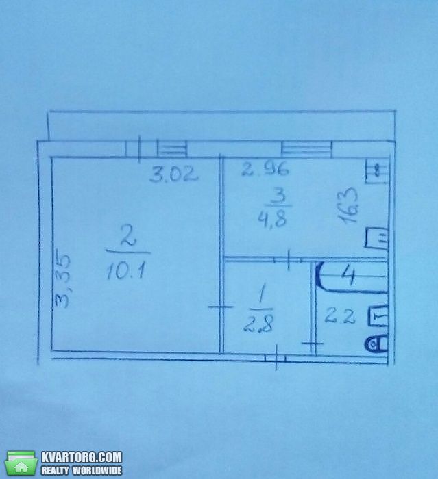 Sell 1-room apartment. Киев,  Межевой пер — photo 8