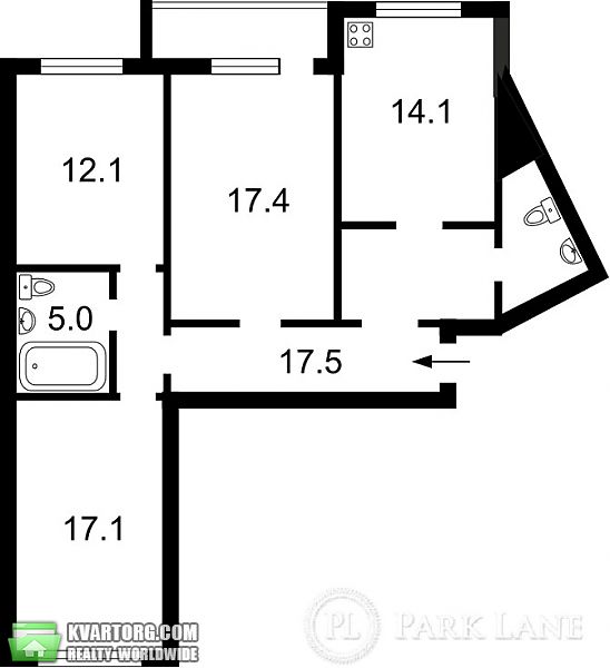 Sell 3-room apartment. Киев, Драгоманова — photo 2