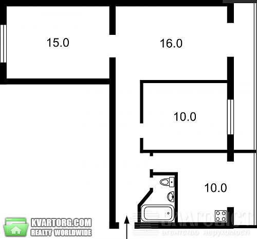 Sell 3-room apartment. Киев, Жукова — photo 10