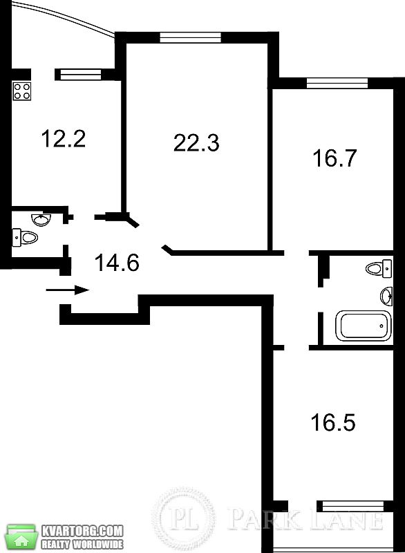 Sell 3-room apartment. Киев,  Касияна — photo 2