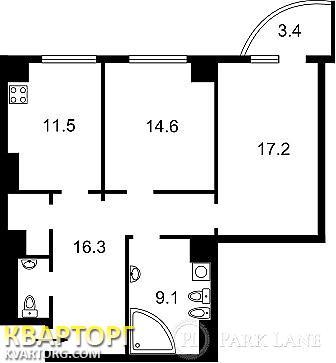 Sell 2-room apartment. Киев, оболон. Наб — photo 3