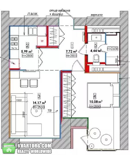 Sell 1-room apartment. Киев,  Харьковское шоссе — photo 2