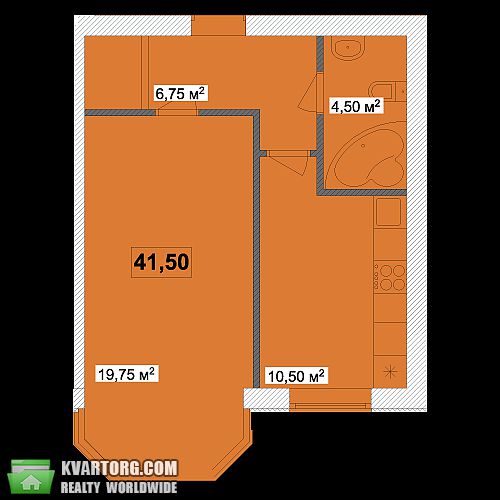 Sell 2-room apartment. Киев, софиевский переулок — photo 10