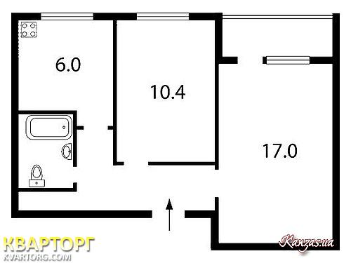 Sell 2-room apartment. Киев,  Тычины пр — photo 6