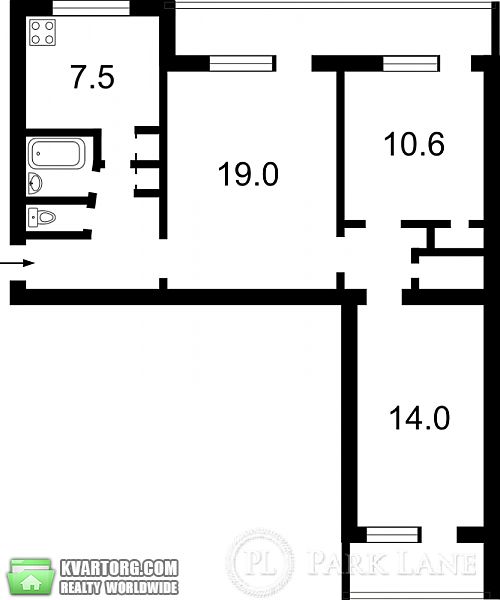 Sell 3-room apartment. Киев, Ковпака — photo 2