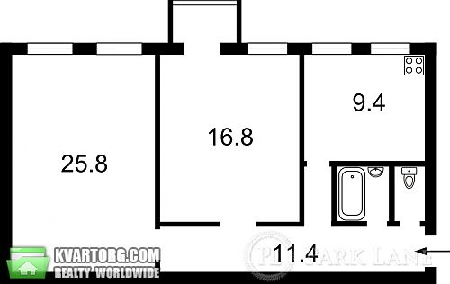 продам 2-комнатную квартиру. Киев,  Межигорская - фото 3