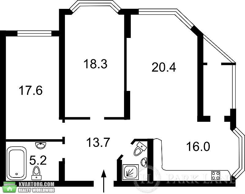 Sell 3-room apartment. Киев,  Григоренко пр — photo 2
