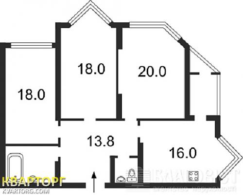 Sell 3-room apartment. Киев, Григоренко пр — photo 2