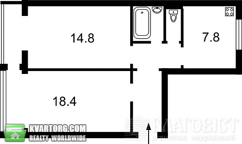 Sell 2-room apartment. Киев, Энтузиастов — photo 2