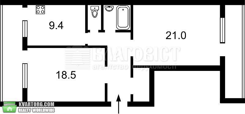 Sell 2-room apartment. Киев,  Толстого — photo 9