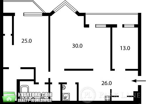Sell 3-room apartment. Киев, Щорса — photo 2