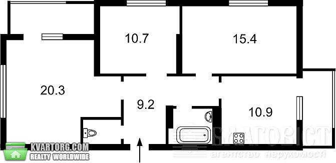Sell 3-room apartment. Киев, Краснозвездный пр — photo 6