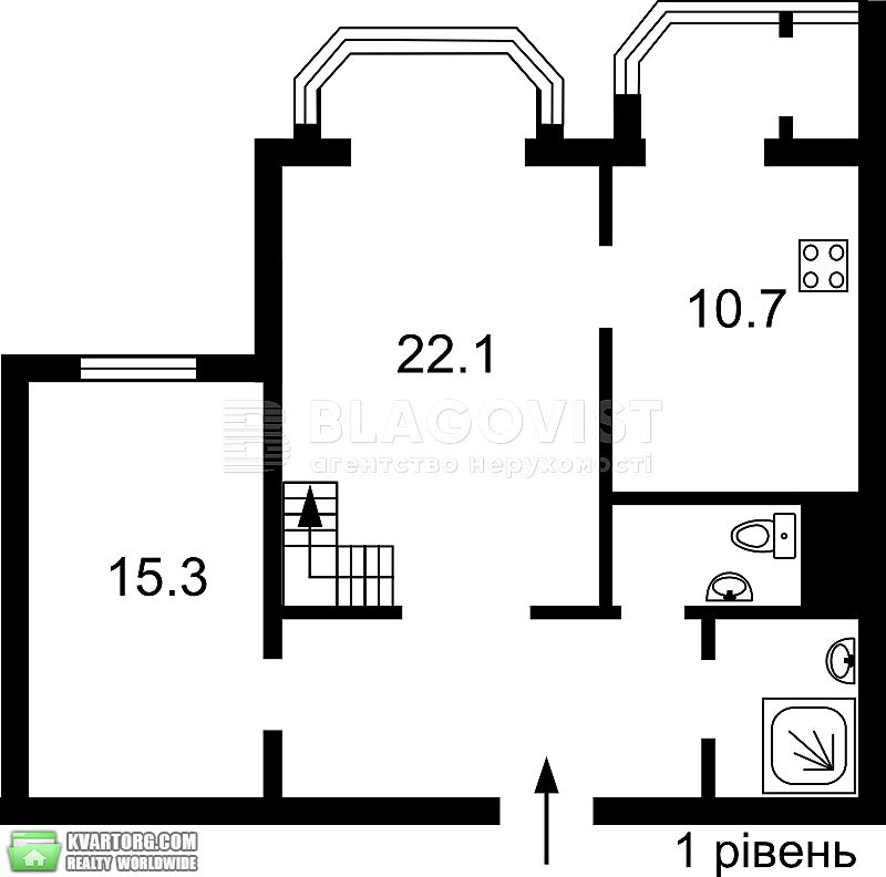 Sell 3-room apartment. Киев,  Вильямса Академика — photo 2