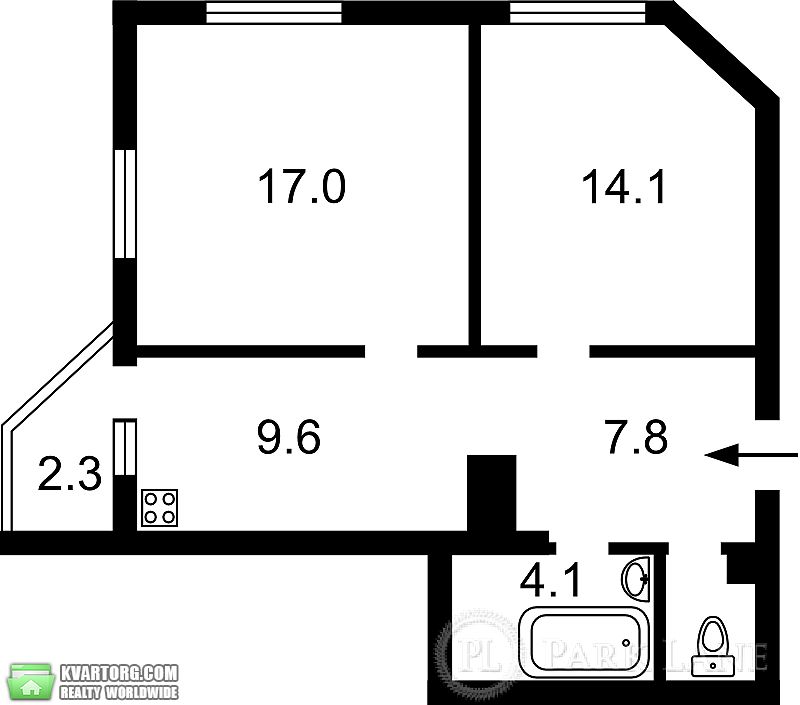 Sell 2-room apartment. Киев,  Лумумбы — photo 3