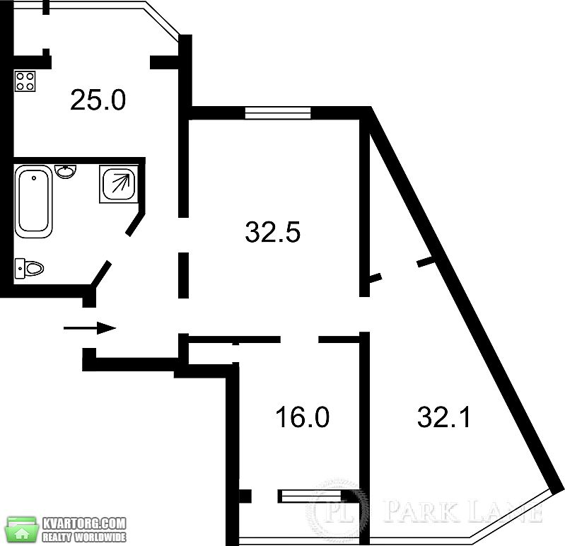 Sell 3-room apartment. Киев,  Княжий Затон — photo 9