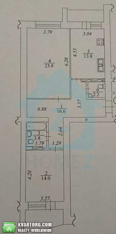 Sell 2-room apartment. Киев, Просвещения — photo 1