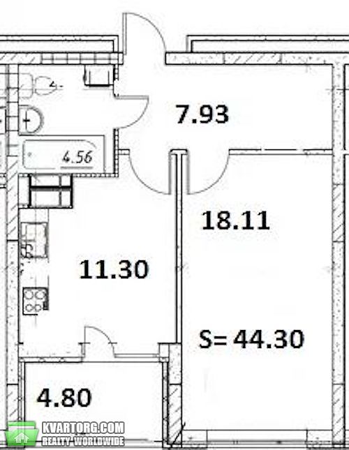 Sell 1-room apartment. Киев, пер. Балтийский — photo 5