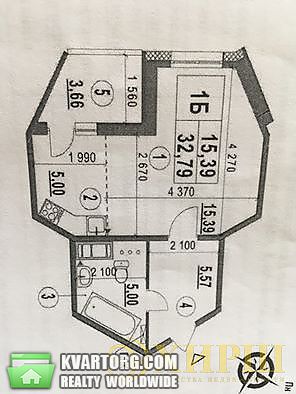 Sell 1-room apartment. Киев,  Глушкова пр — photo 2