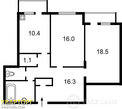 Sell 2-room apartment. Киев,  Аистова — photo 2