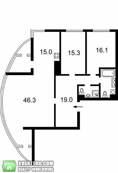 Sell 3-room apartment. Киев,  Заречная — photo 7