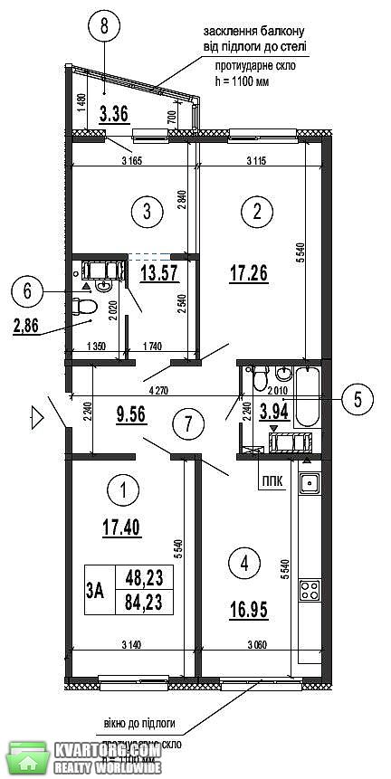 Sell 3-room apartment. Киев, Б.Гмыри — photo 4