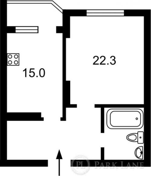 Sell 1-room apartment. Киев, Мишуги Олександра — photo 3