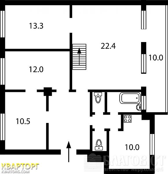 продам многокомнатную квартиру. Киев,   Победы пр - фото 3