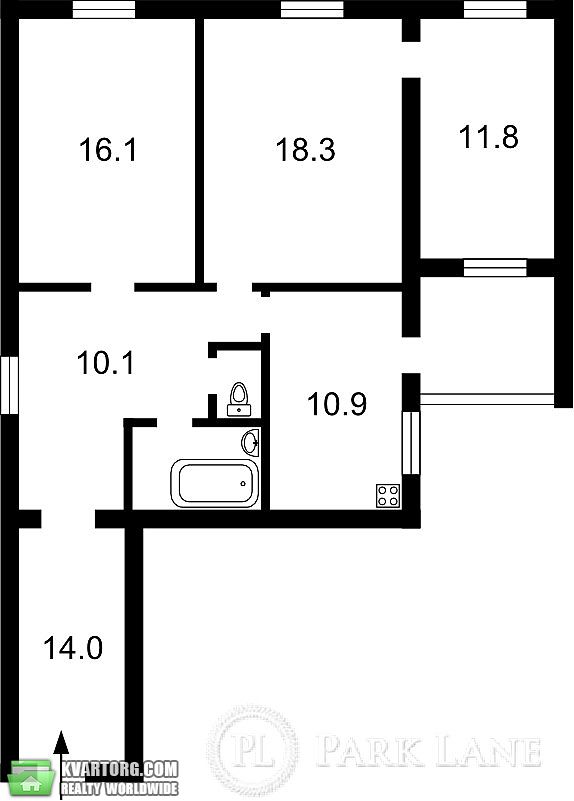 Sell 3-room apartment. Киев,  Рогнеденская — photo 3
