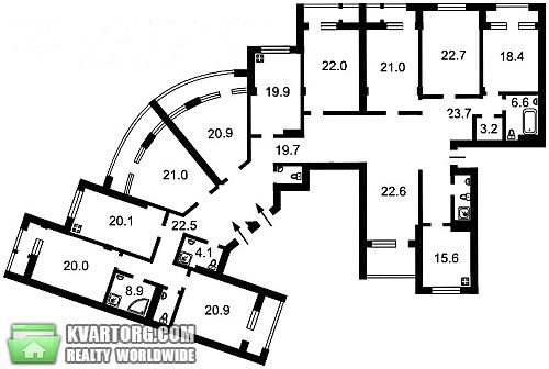 Sell 5-room apartment. Киев,  Драгомирова — photo 6