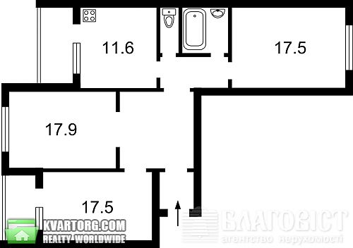 Sell 3-room apartment. Киев, Ващенка — photo 5