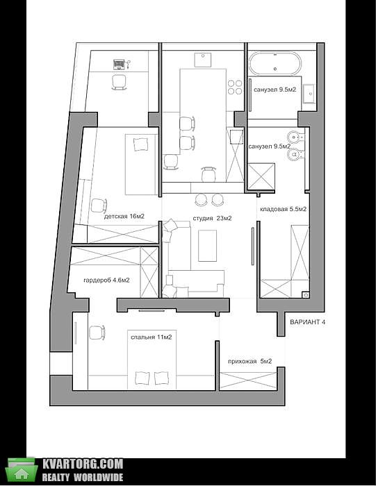 Sell 2-room apartment. Одесса, Гоголя — photo 2