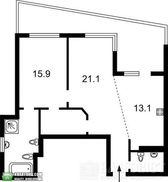 Sell 2-room apartment. Киев, кудри — photo 8