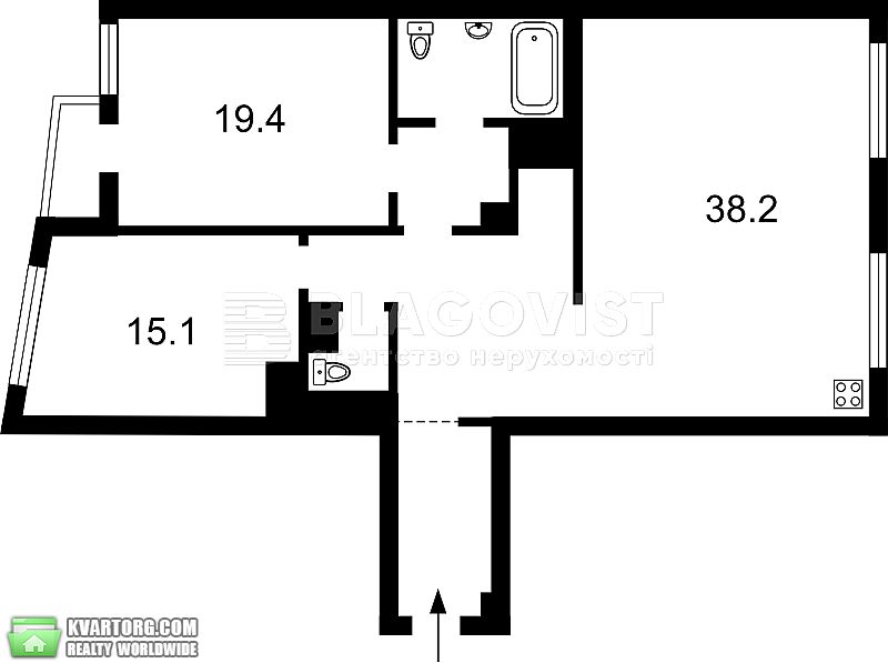 Sell 2-room apartment. Киев,  Московская — photo 5