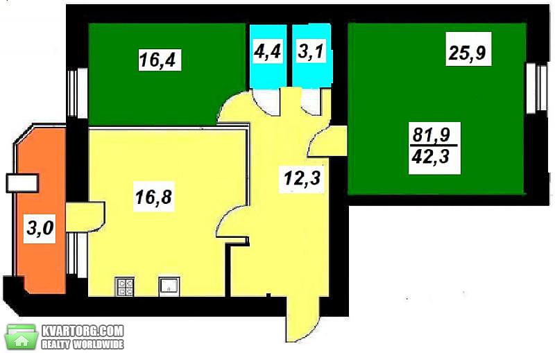 Sell 2-room apartment. Борисполь, Віктора Йови — photo 4