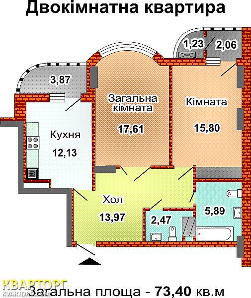 Sell 2-room apartment. Киев,  Воссоединения пр — photo 5
