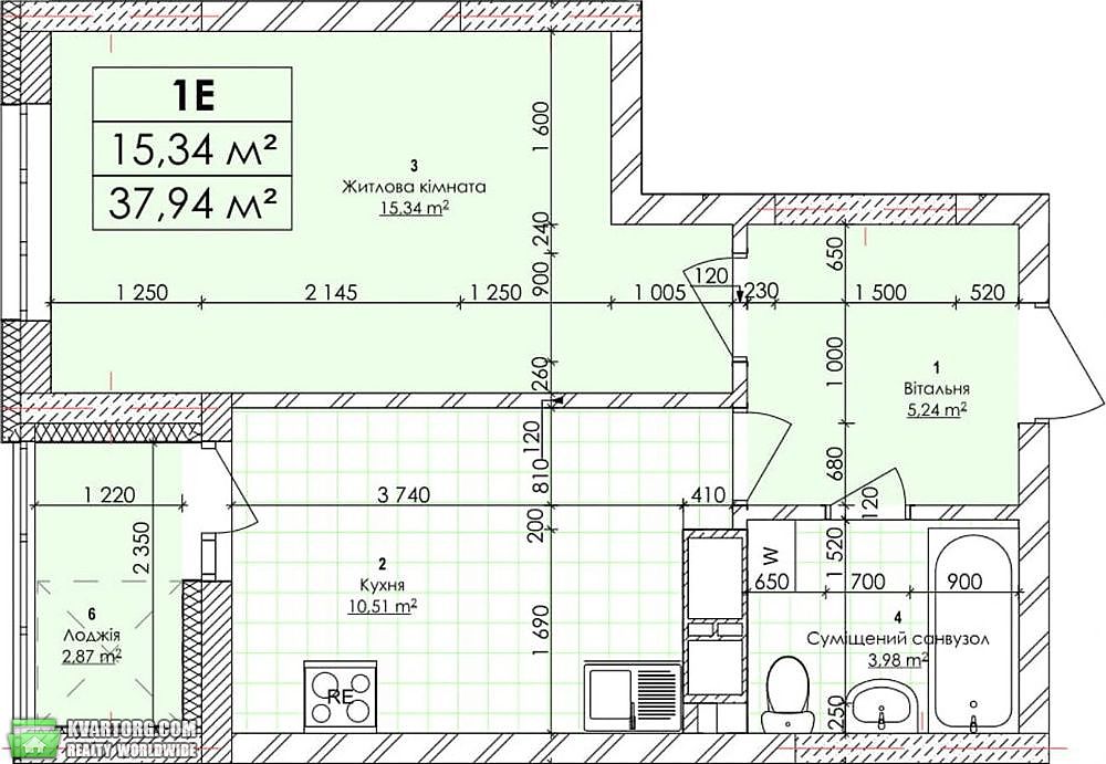 Sell 1-room apartment. Киев,  Бережанская — photo 4