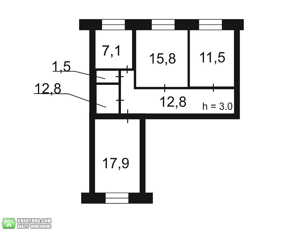 Sell 3-room apartment. Днепропетровск, К. Либкнехта — photo 3
