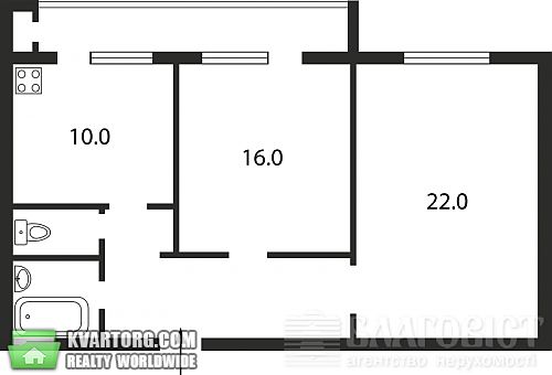 Sell 2-room apartment. Киев, Урловская — photo 6