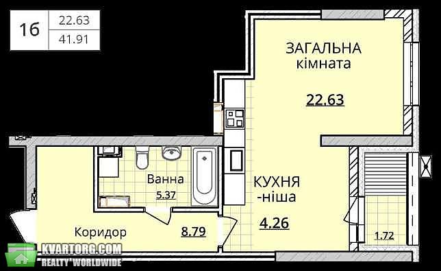 Sell 1-room apartment. Киев,  пр-т Оболонский — photo 3