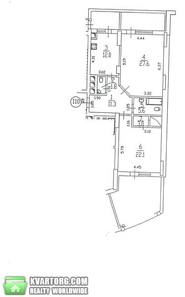Sell 2-room apartment. Киев, Щорса — photo 9