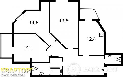 Sell 3-room apartment. Киев, Рижская — photo 3
