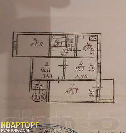 Sell 3-room apartment. Киев,  Ушакова — photo 3
