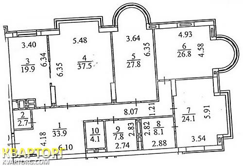 Sell 4-room apartment. Киев,  Институтская — photo 2