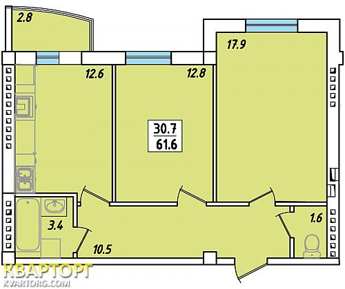 Sell 2-room apartment. Одесса, Зои Космодемьянской — photo 6
