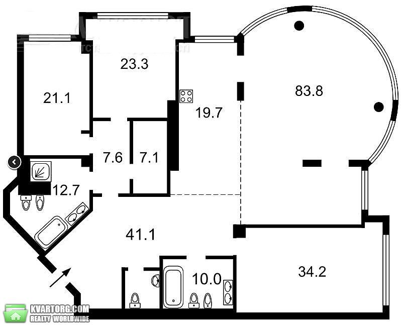 Sell 4-room apartment. Киев,  Мазепы — photo 9