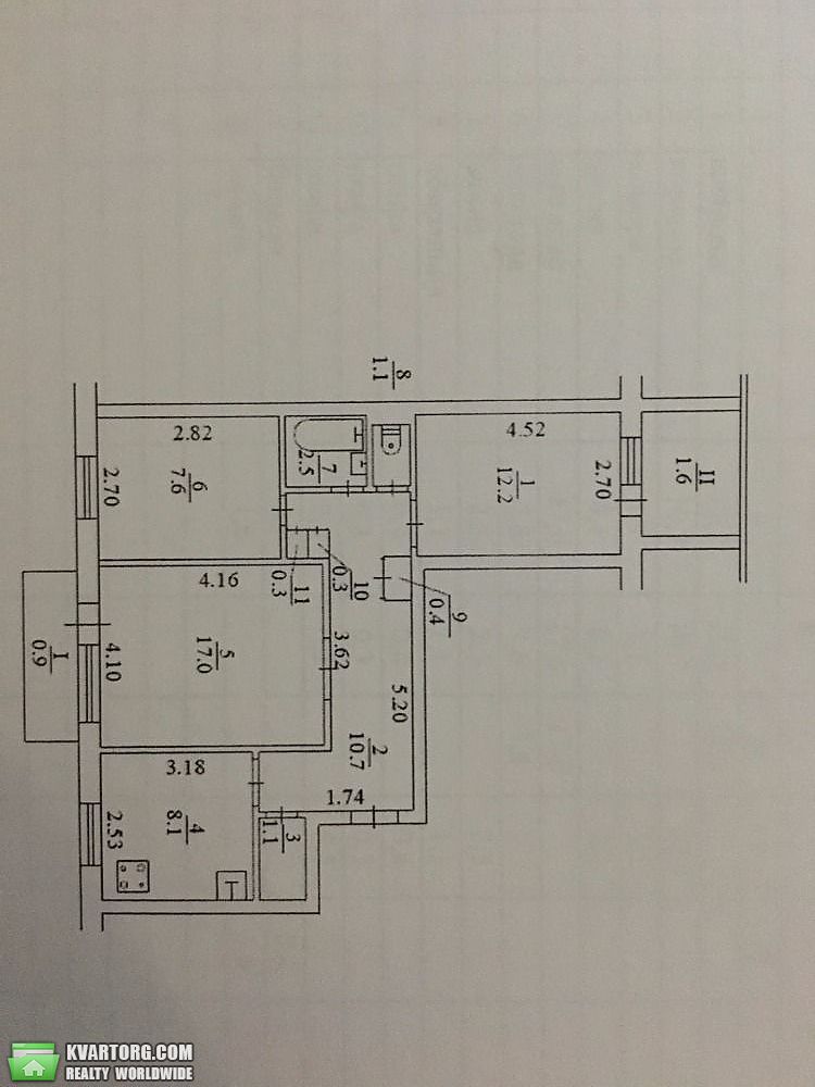 Sell 3-room apartment. Днепропетровск, Запорожское Шоссе — photo 9